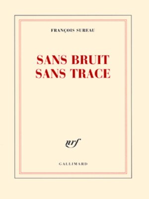 cover image of Sans bruit sans trace